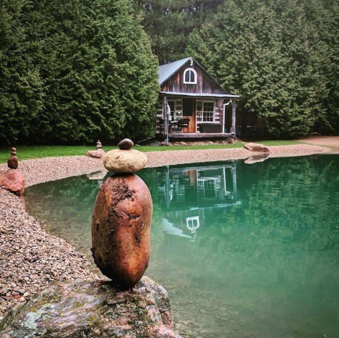 A Rustic Cabin In The Woods ออเรนจ์วิลล์ ภายนอก รูปภาพ